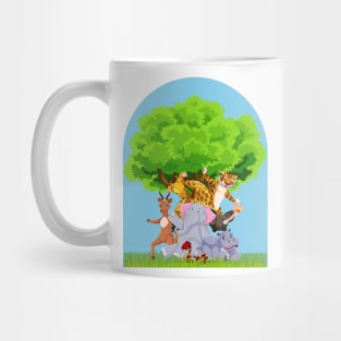 Wildlife- African Animals Mug